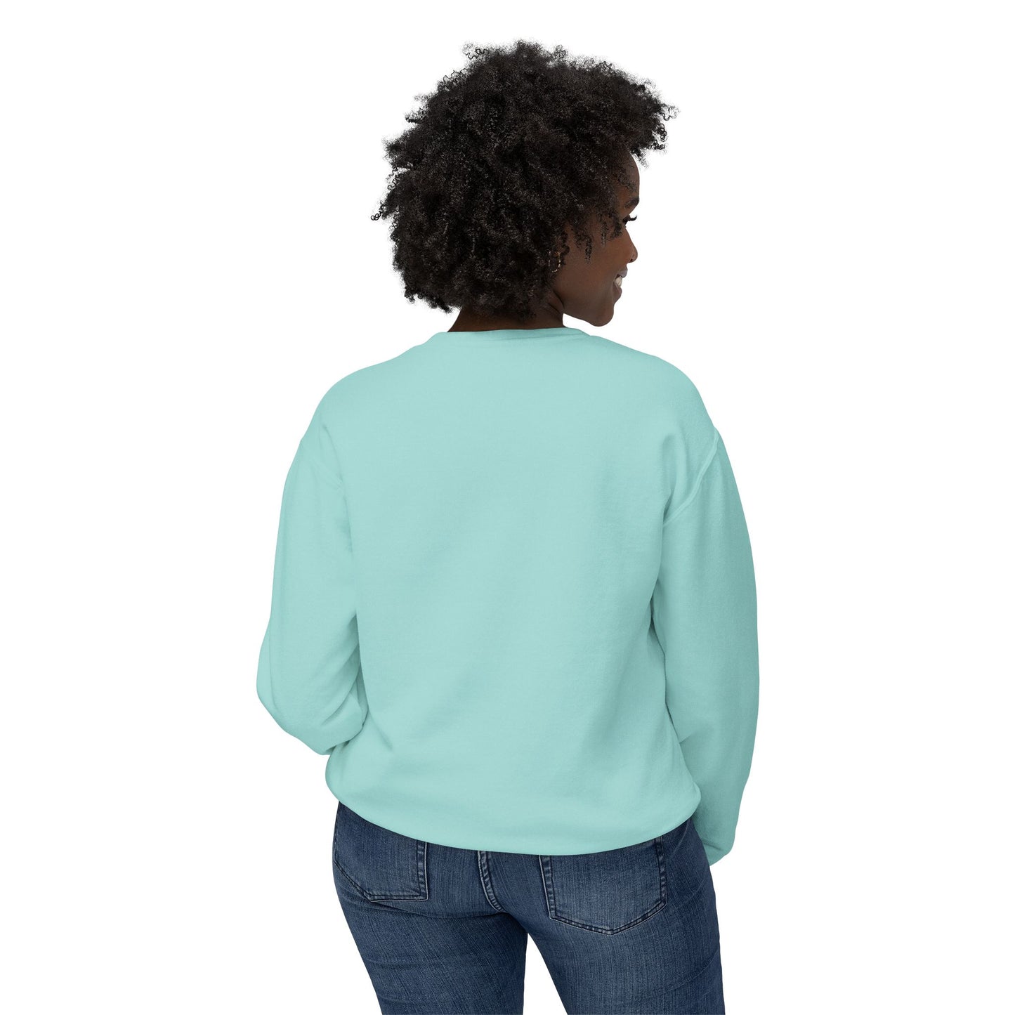 Create Calm 100% Cotton Sweatshirt - Greens