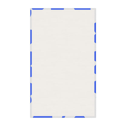 Matisse Inspired Blue Abstract Cotton Tea Towel