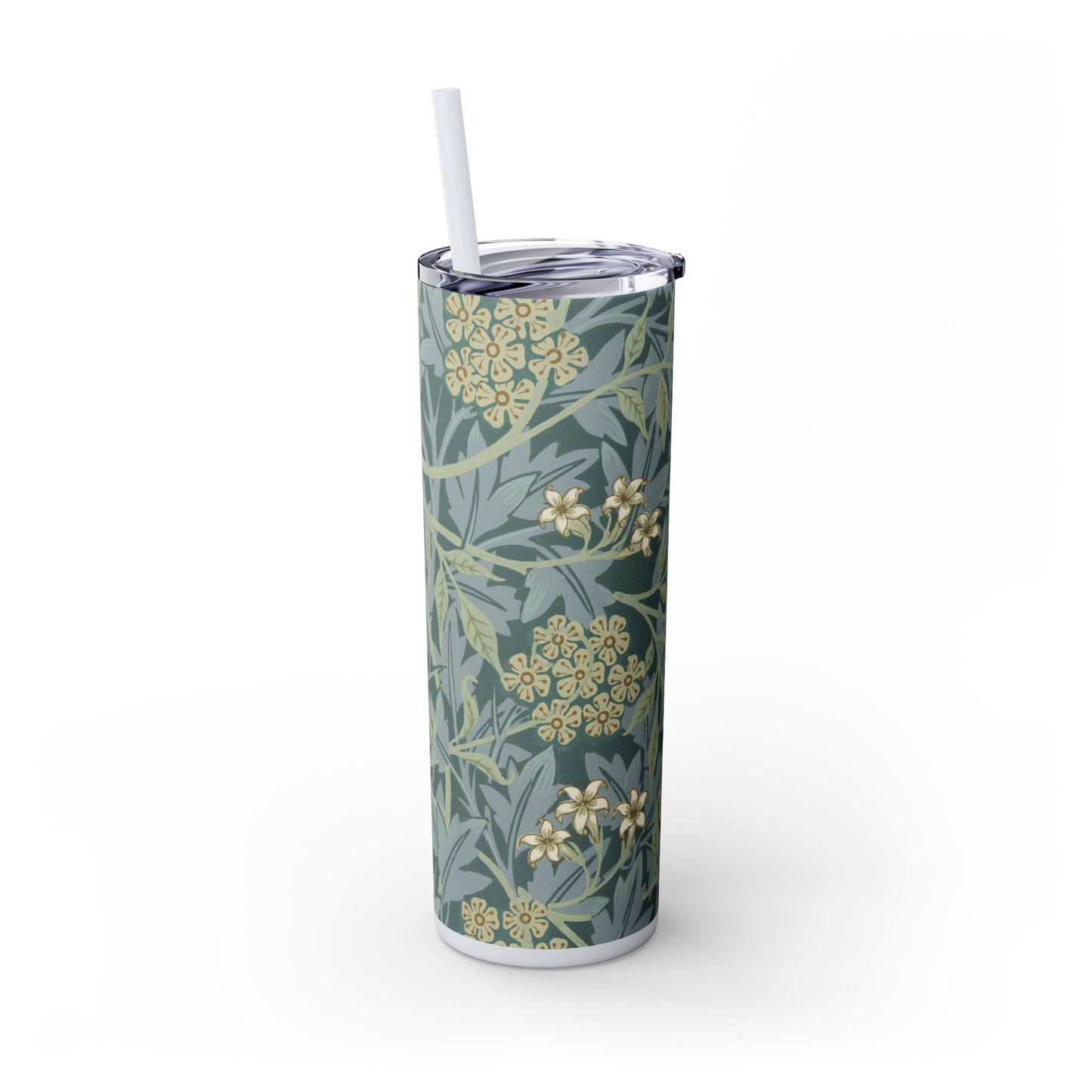 Insulated Double Walled Coffee Cup - William Morris Floral Design Gift