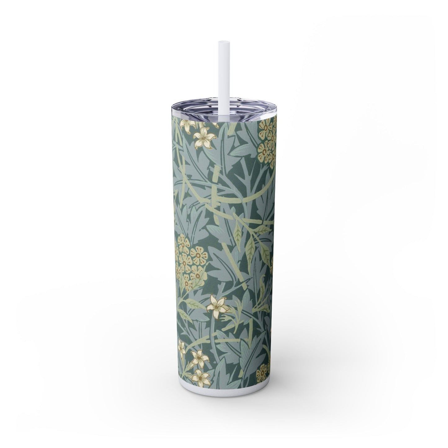 Insulated Double Walled Coffee Cup - William Morris Floral Design Gift