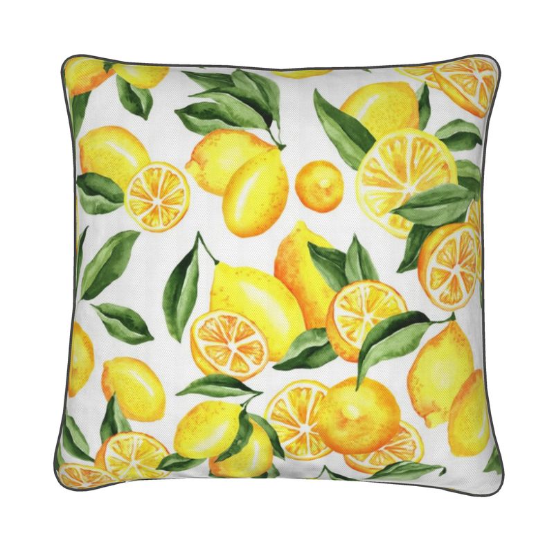 Lovely Lemons Luxury Cushion