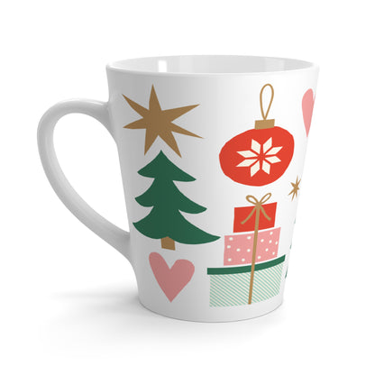 Cute Christmas Mug – Holiday Latte Coffee Cup