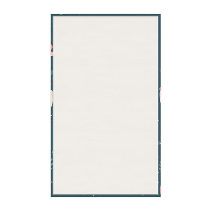 2026 Tea Towel Calendar Mindful Floral Cotton Twill