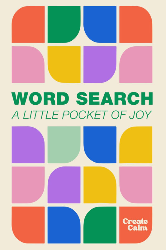 Pocket Word Search: A Little Pocket of Joy - 4x6 Compact Travel Size Puzzles (Pretty Pocket Word Search)