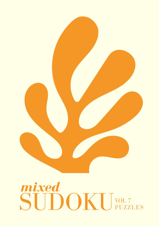 Mixed Sudoku: Pretty Travel Size Sudoku Puzzle Book