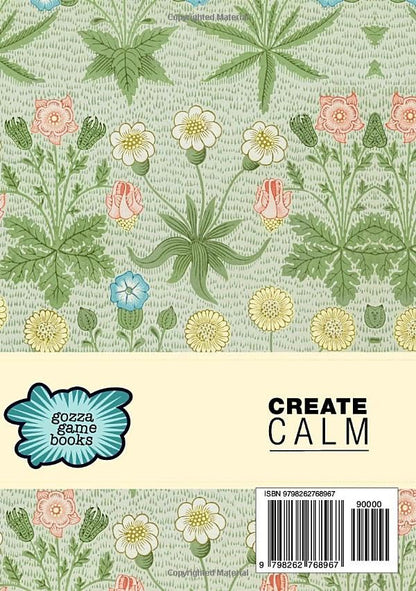 Easy Sudoku Puzzle Book Pretty Floral William Morris