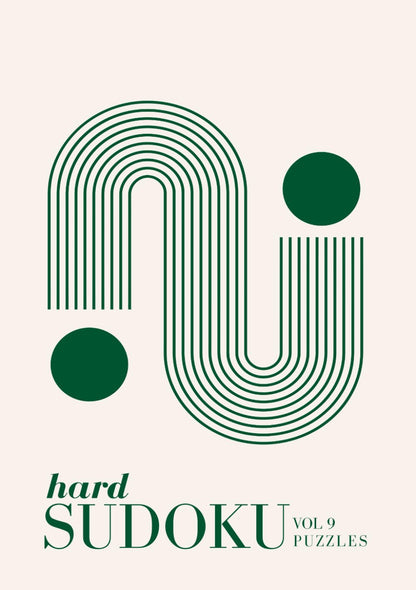 Hard Sudoku: Travel Size Bauhaus Sudoku Puzzle Book A5 | Challenge. Focus. Mastery.