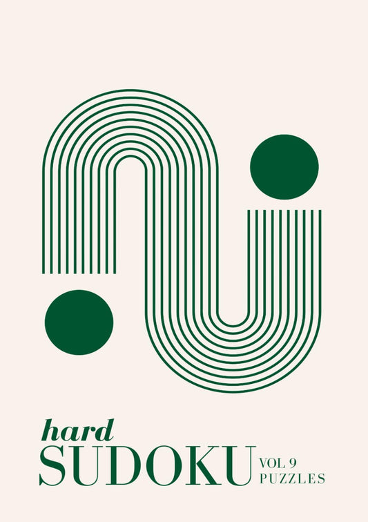 Hard Sudoku: Travel Size Bauhaus Sudoku Puzzle Book A5 | Challenge. Focus. Mastery.