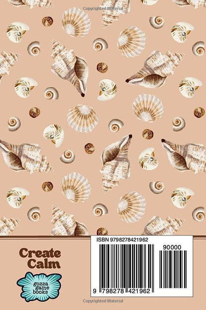 Pretty Pocket Sudoku Book Mixed Vintage Seashells