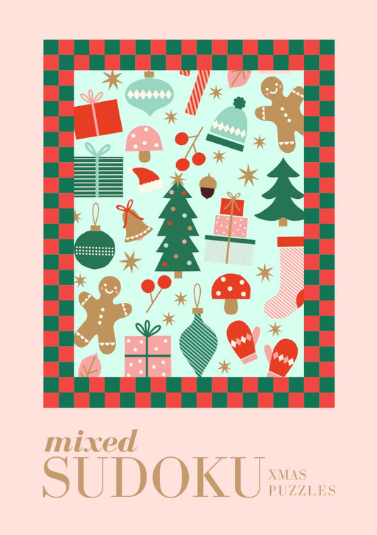 Super Cute Christmas Sudoku Puzzle Book