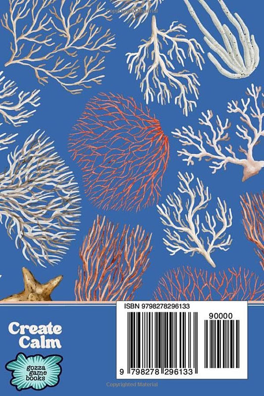 Pretty Pocket Sudoku Book Medium Vintage Coral