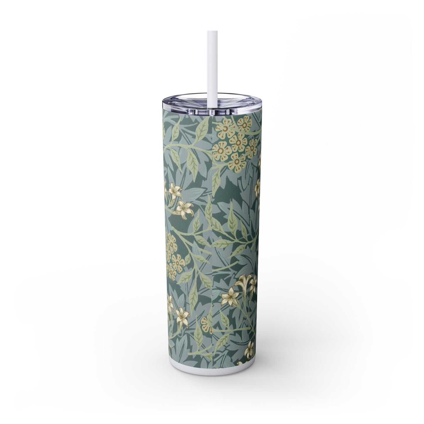 Insulated Double Walled Coffee Cup - William Morris Floral Design Gift