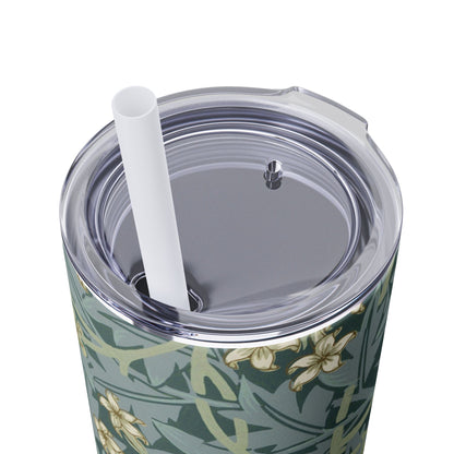 Insulated Double Walled Coffee Cup - William Morris Floral Design Gift