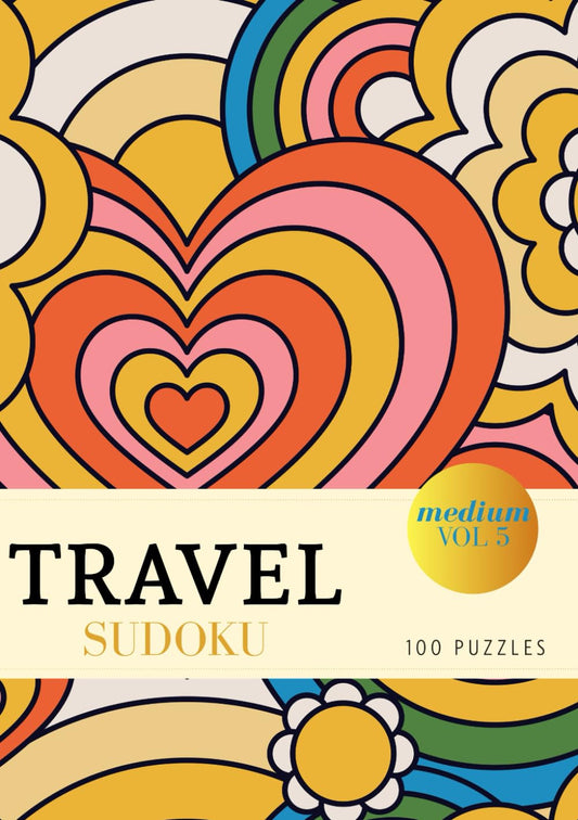 Travel Sudoku - Medium Boho Hippie Edition