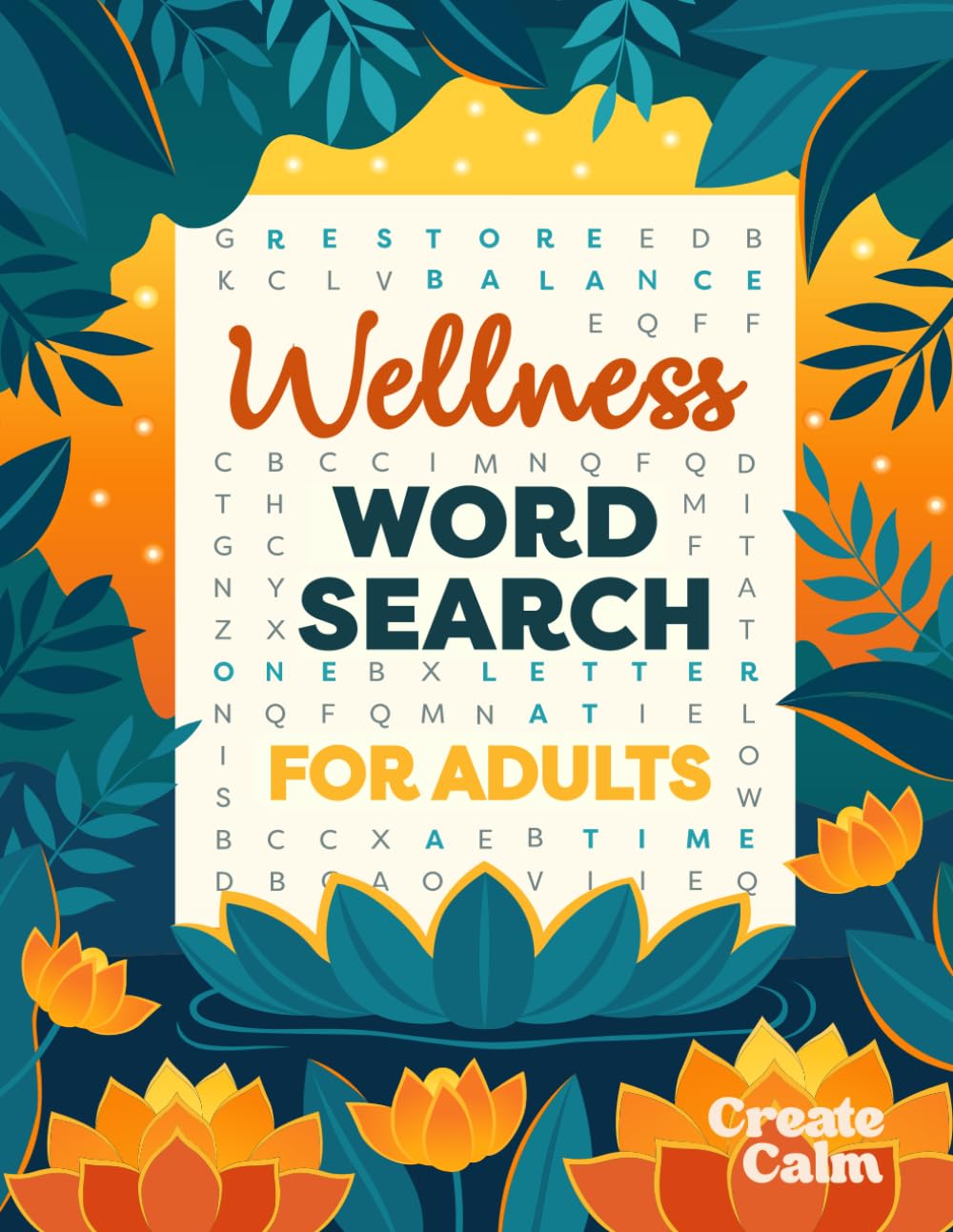 Wellness Word Search for Adults Inspire Healing & Health