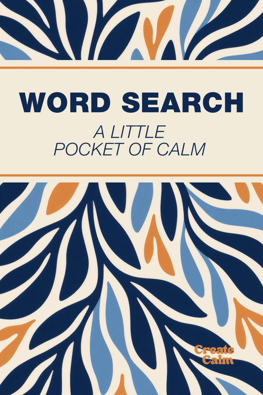 Pretty Pocket Word Search: A Little Pocket of Calm - 4x6 Compact Travel Size Puzzle Book