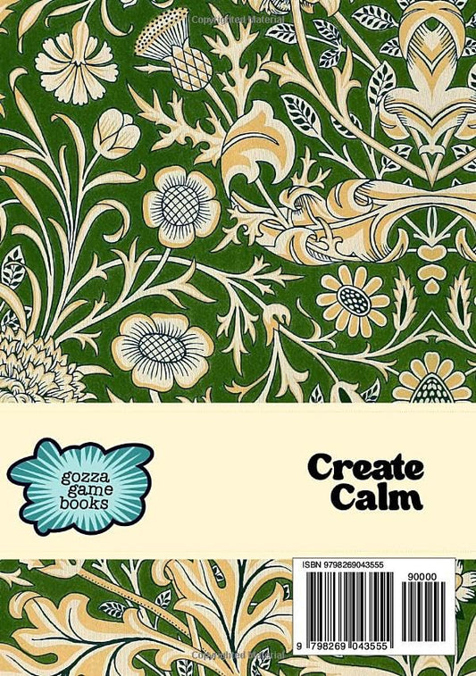 Easy to Hard Mixed Sudoku Puzzle Book Pretty Floral William Morris