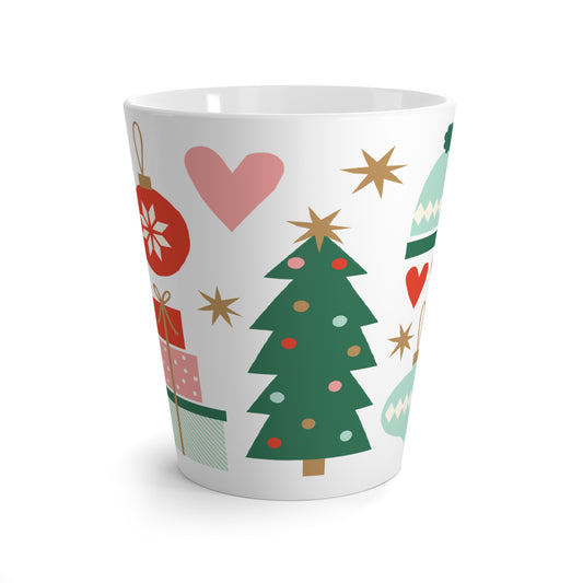 Cute Christmas Mug – Holiday Latte Coffee Cup